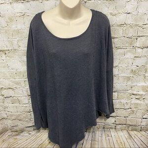 Mia Maddison Asymmetrical Hem Pullover Sweater